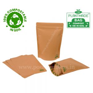 Compostable Pouches (Plant-made)