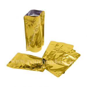 shiny gold pouches 