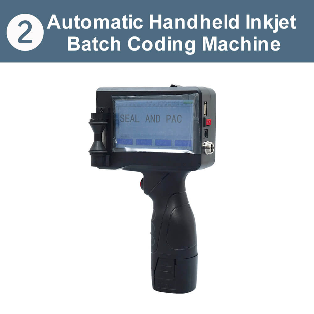 Automatic Handheld Inkjet Batch Coding Machine