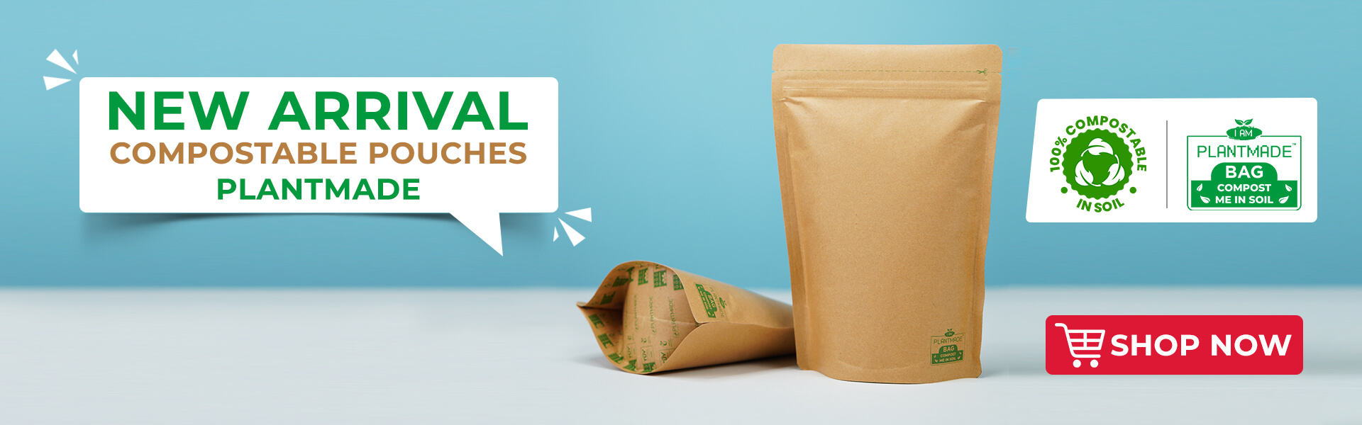 compostable pouches plant made